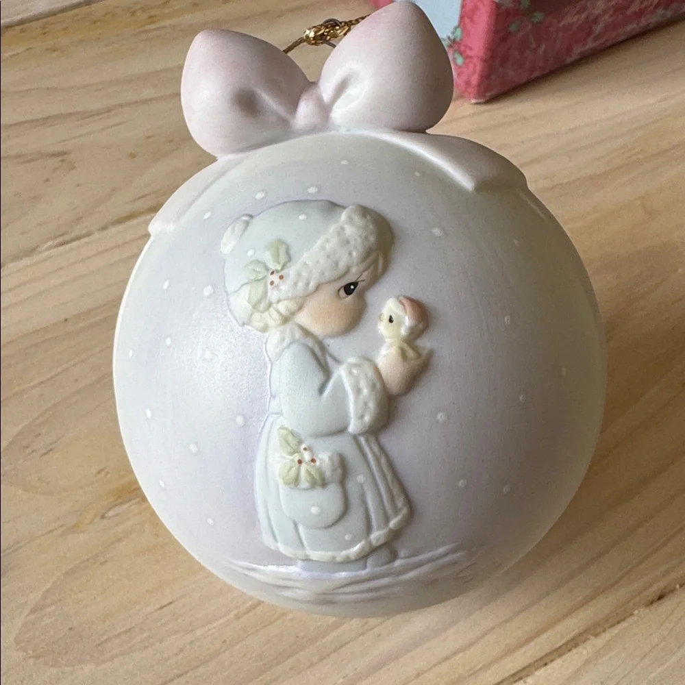 Special 1991 Issue Precious Moments “May Your Christmas Be Merry” Ornament